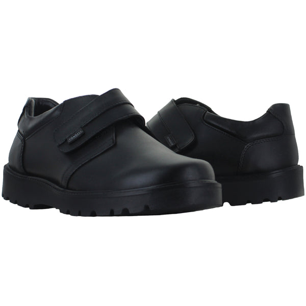 YONDEERS ZAPATO MODA ESCOLAR FORMAL CASUAL VELCRO NIÑO 89725