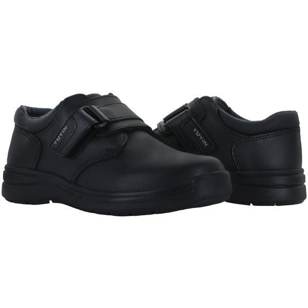 YUYIN ZAPATO ESCOLAR FORMAL CASUAL CONTACTEL PIEL NIÑO 89739
