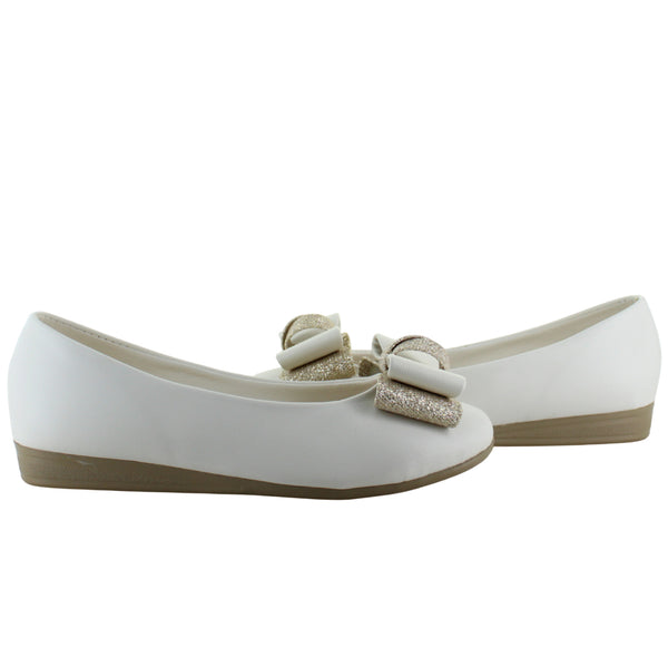 MUTANTE ZAPATO BALERINA MODA CASUAL FIESTA MOÑO NIÑA 90139