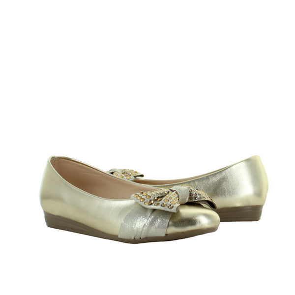 MUTANTE ZAPATO BALERINA MODA CASUAL FIESTA MOÑO NIÑA 90160