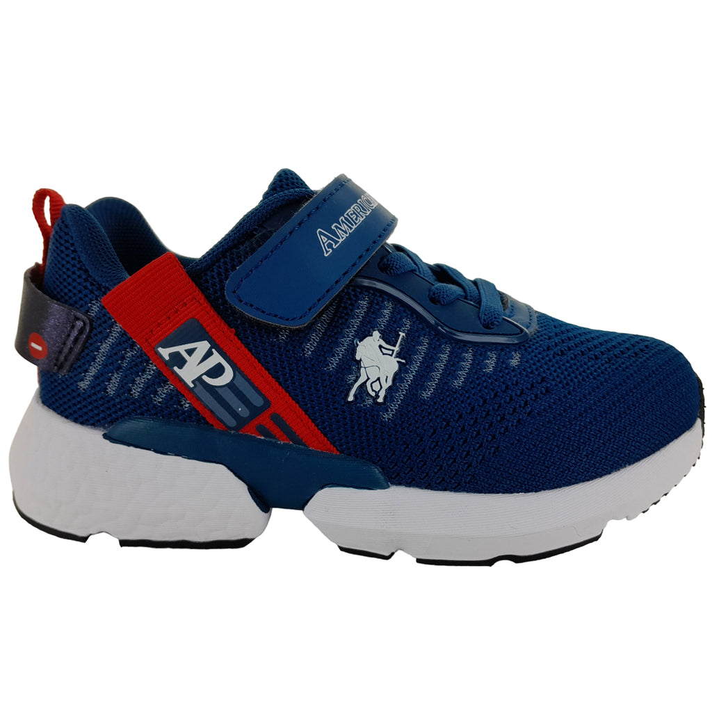 AMERICAN POLO TENIS URBANO CORRER SPORT CONFORT NIÑO 90410