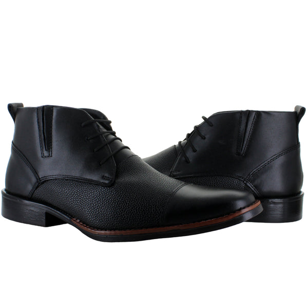 LUGO CONTI BOTIN VESTIR FORMAL ELEGANTE PIEL HOMBRE 90589