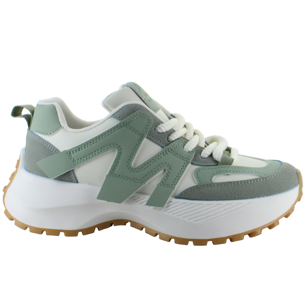 PINK LATTE TENIS SNEAKERS SPORT URBANO CASUAL MUJER 90650