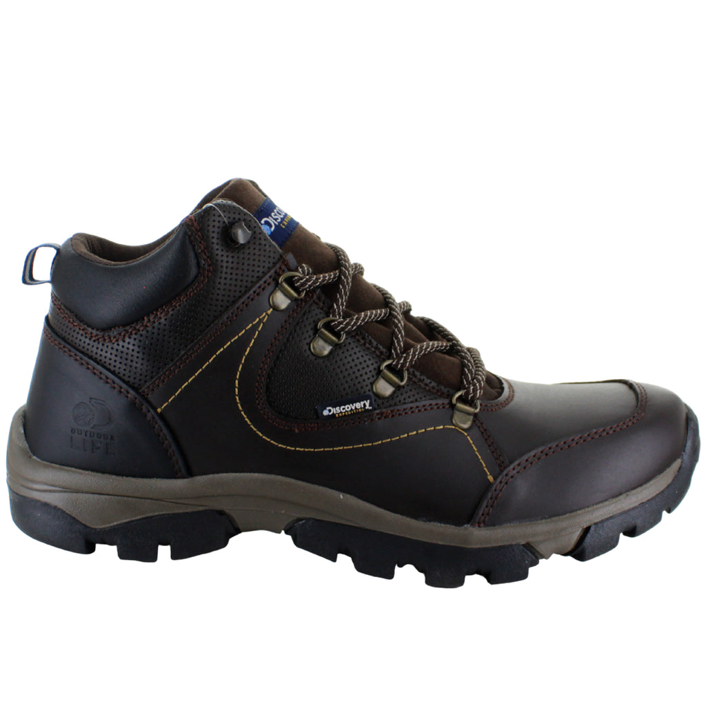 DISCOVERY CHANEL BOTA OUTDOOR MODA CASUAL PIEL HOMBRE 90656