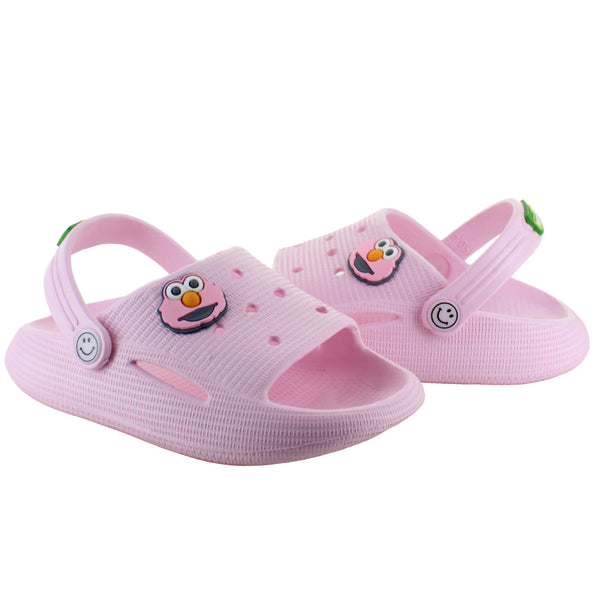 SESAMO SANDALIA CLOGS BUNGEE PIN BAÑO PLAYA ELMO NIÑA 90716