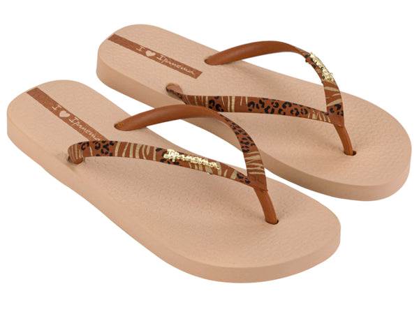 IPANEMA SANDALIA FLIP FLOP PLAYA ANIMAL PRINT MUJER 90778