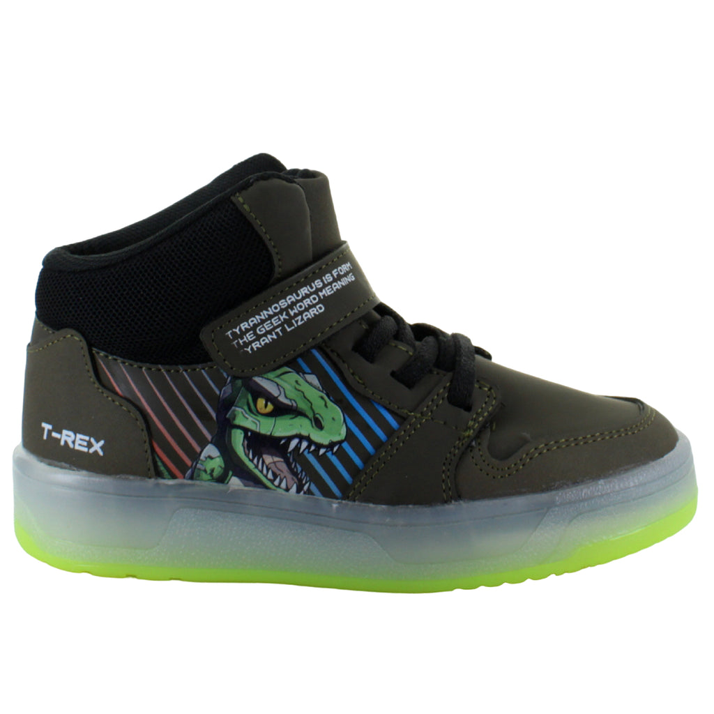 TROPICANA TENIS BOTA LUZ URBANO DINOSAURIO SPORT NIÑO 90969