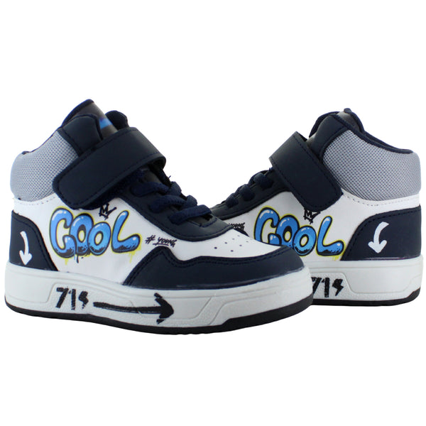 PAYIN TENIS BOTA SNEAKERS URBANO MODA COOL SPORT NIÑO 90996