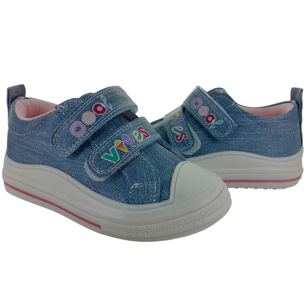 BAMBINO TENIS SNEAKERS URBANO MODA CASUAL VELCRO NIÑA 91018