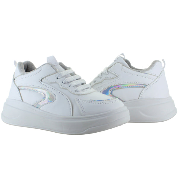 MINI PAPOS TENIS SNEAKERS URBANO CASUAL SPORT NIÑA 91047