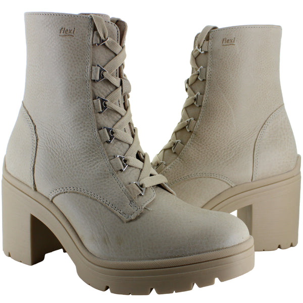 FLEXI BOTA TACON MODA CASUAL ELEGANTE AJUSTABLE MUJER 91108