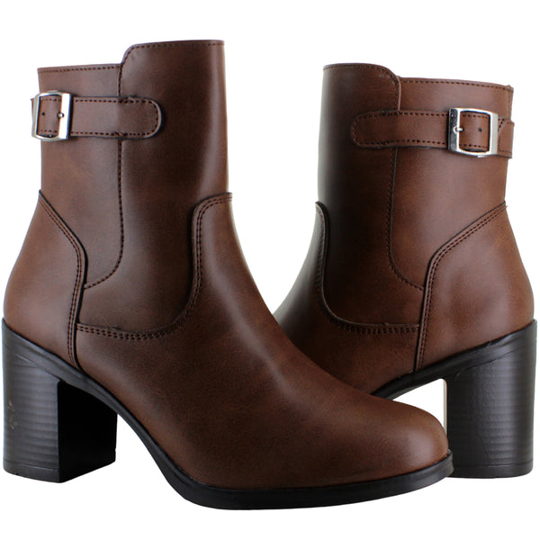 VITALIA BOTIN TACON MODA FORMAL ELEGANTE HEBILLA MUJER 91153