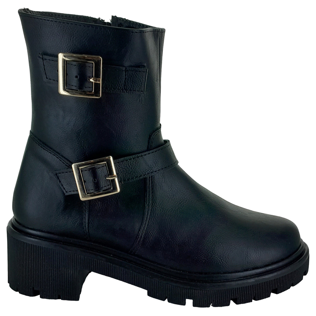 LADY ONE BOTA URBANA BIKER 2 HEBILLAS AJUSTABLE MUJER 91167