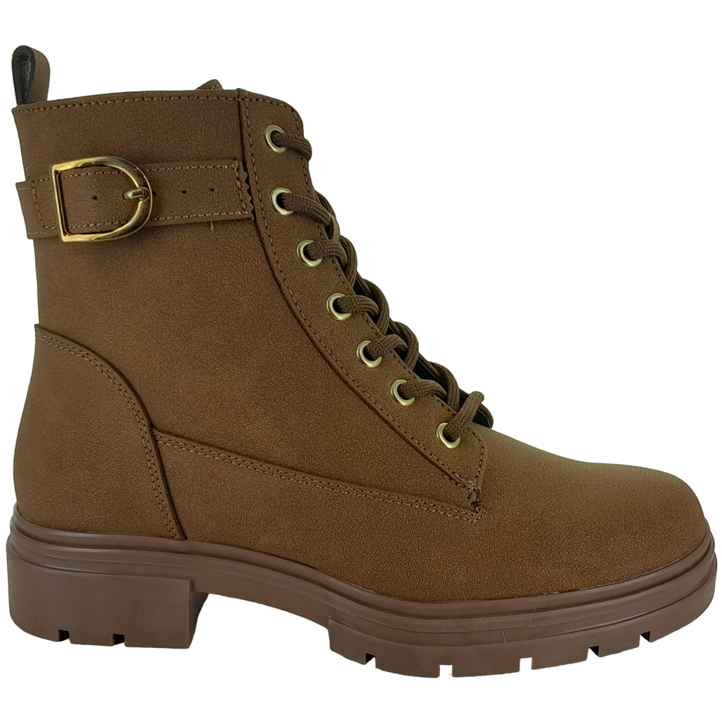 YUYIN BOTA URBANA MODA CASUAL AJUSTABLE HEBILLA MUJER 91277