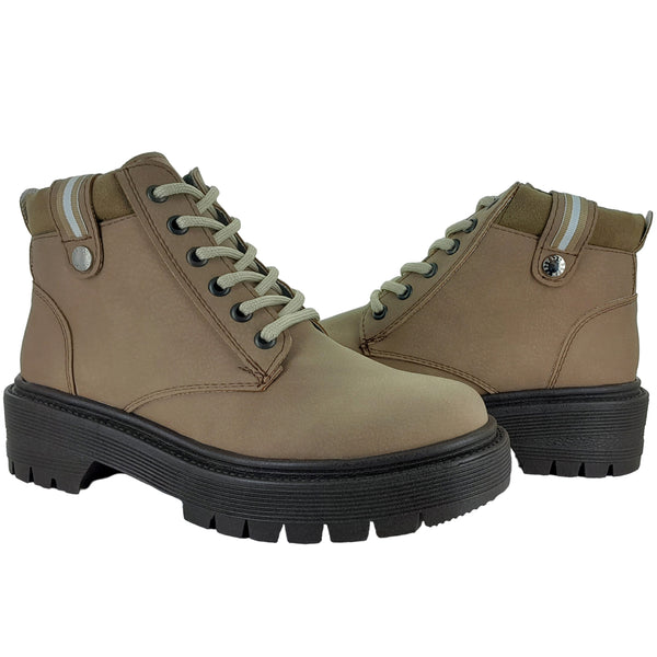 BEEN CLASS BOTA URBANA MILITAR VESTIR ELEGANTE MUJER 91296