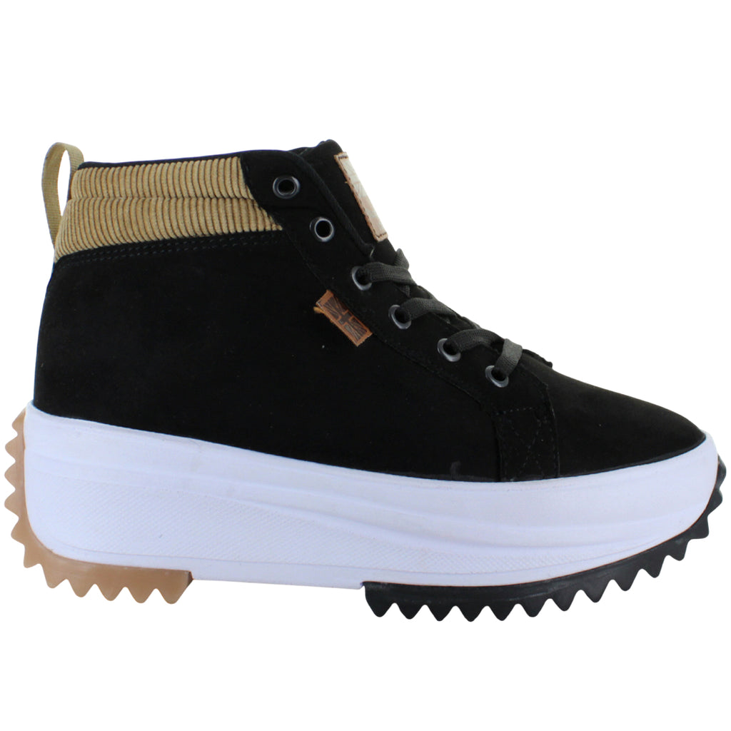 SAETTA TENIS PLATAFORMA MODA CASUAL AJUSTABLE MUJER 91299