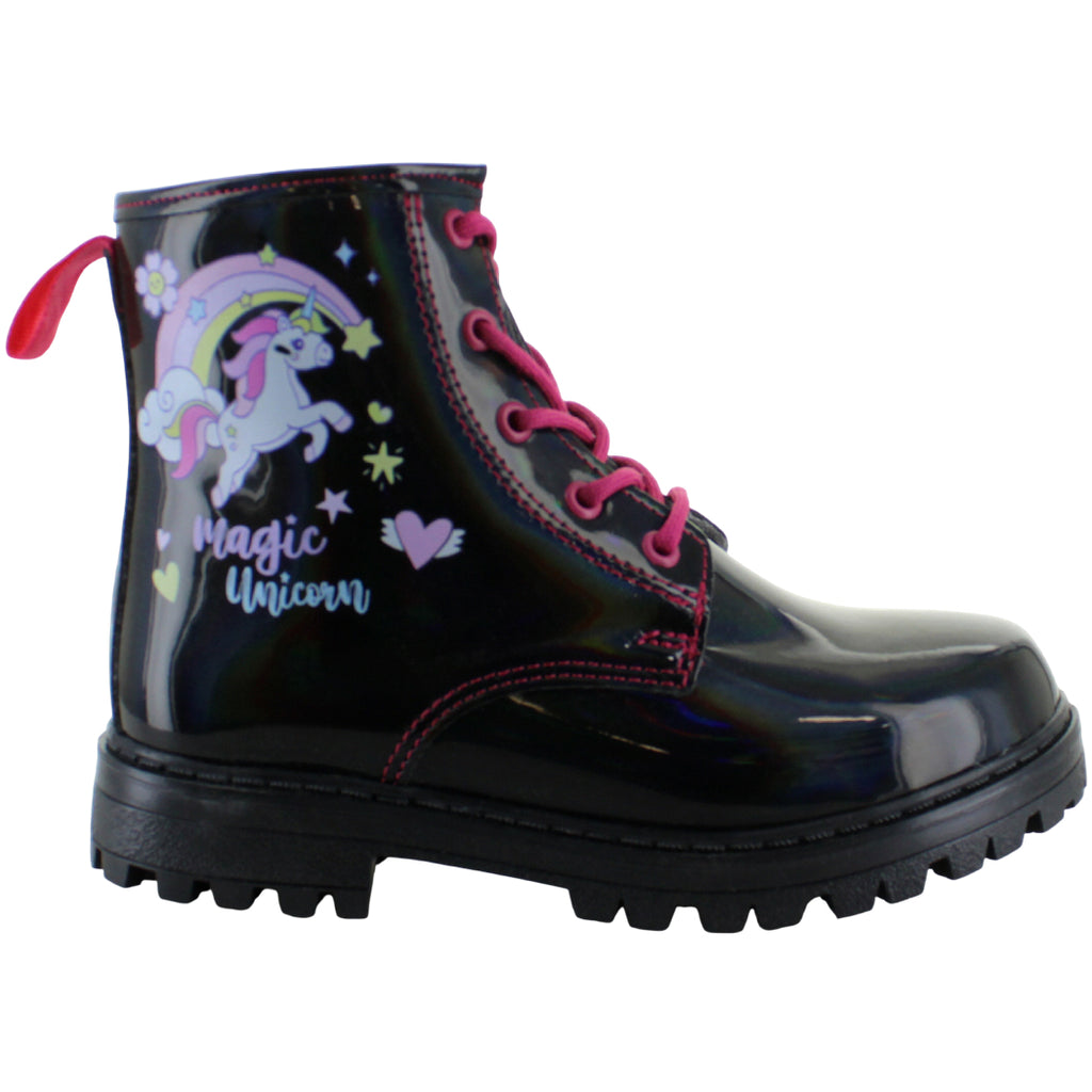 TROPICANA BOTA URBANA UNICORNIO AJUSTABLE CHAROL NIÑA 91325