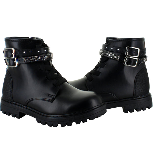 TROPICANA BOTA URBANA MODA CASUAL BRILLOS HEBILLA NIÑA 91359