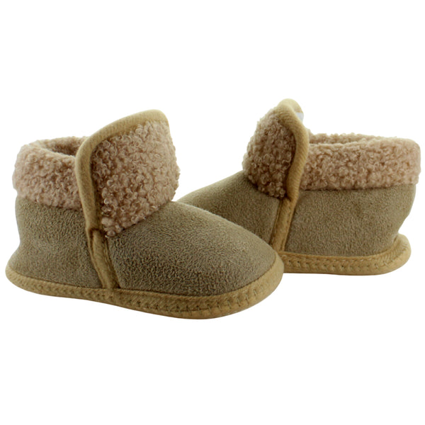 BABY AMOR PANTUFLA SUAVE AFELPADA FRIO BORREGUITA NIÑO 91398