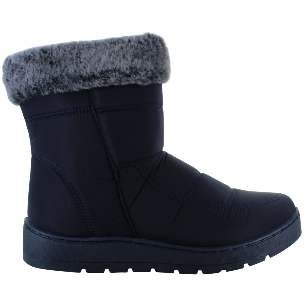 FUROR BOTA MODA FRIO INVIERNO CASUAL AFELPADA MUJER 91426
