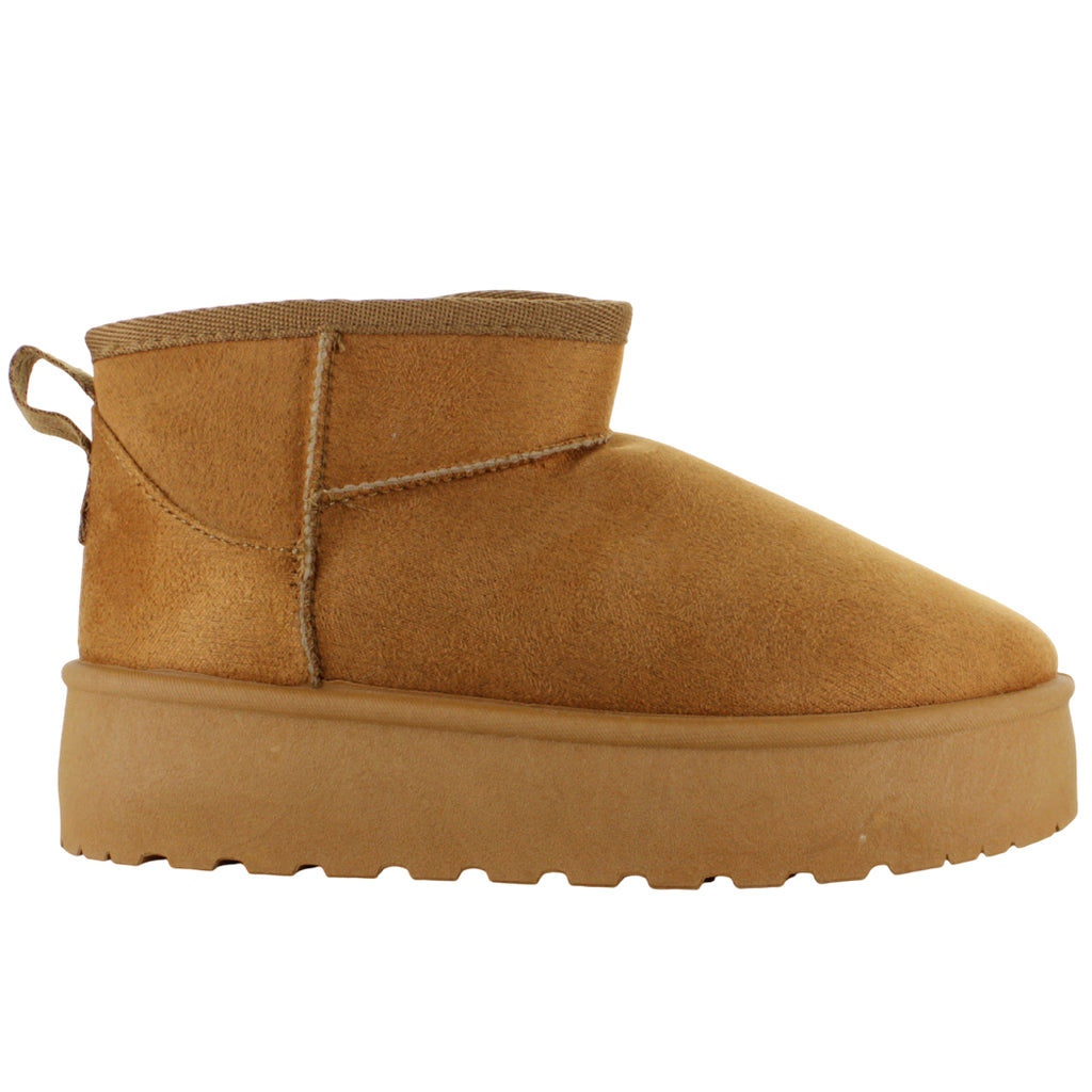 FUROR BOTIN MODA FRIO INVIERNO CASUAL AFELPADA MUJER 91431
