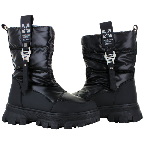 FUROR BOTA SKIMAL FRIO INVIERNO CASUAL AFELPADA MUJER 91434