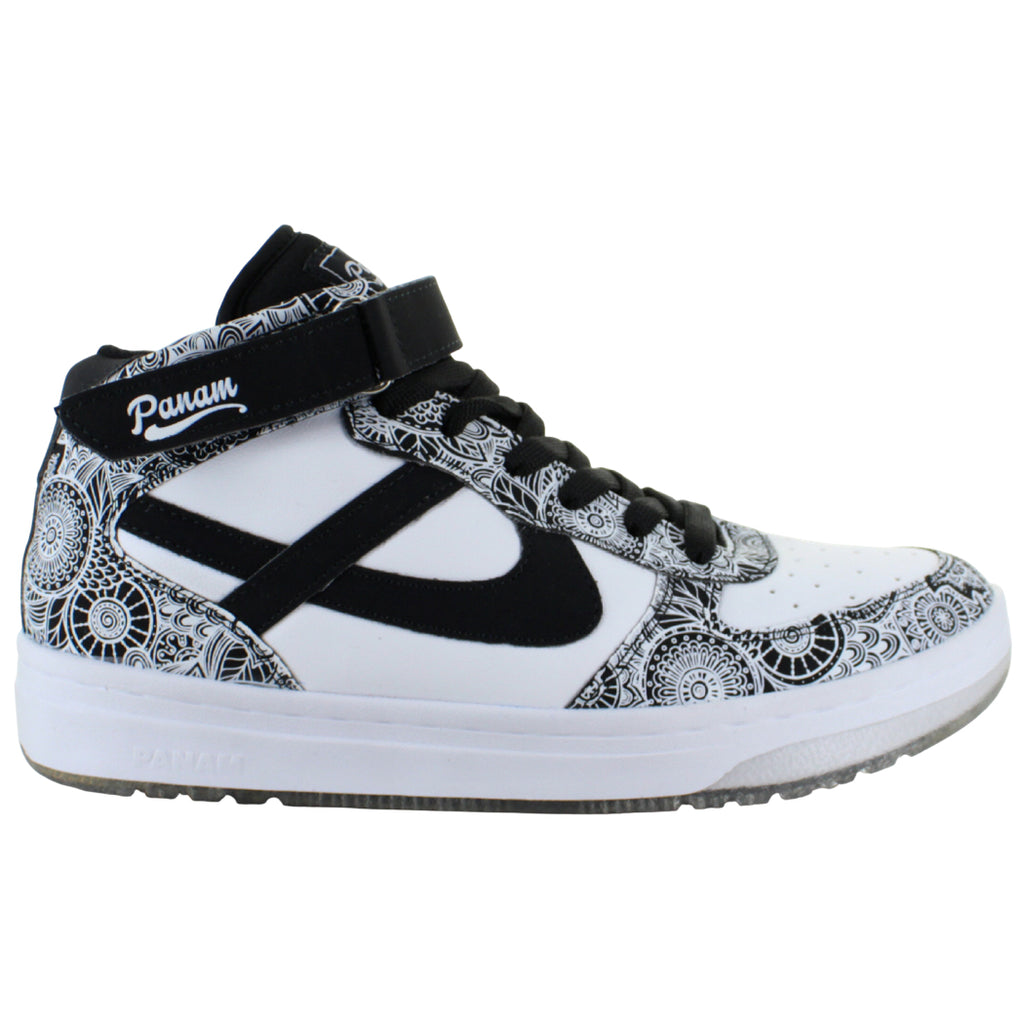PANAM TENIS BOTA MODA CASUAL SPORT SKATE MANDALA MUJER 91455