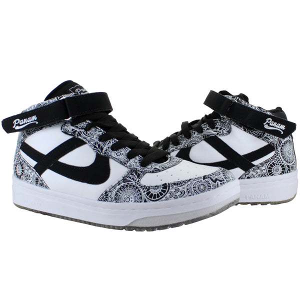 PANAM TENIS BOTA MODA CASUAL SPORT SKATE MANDALA MUJER 91455