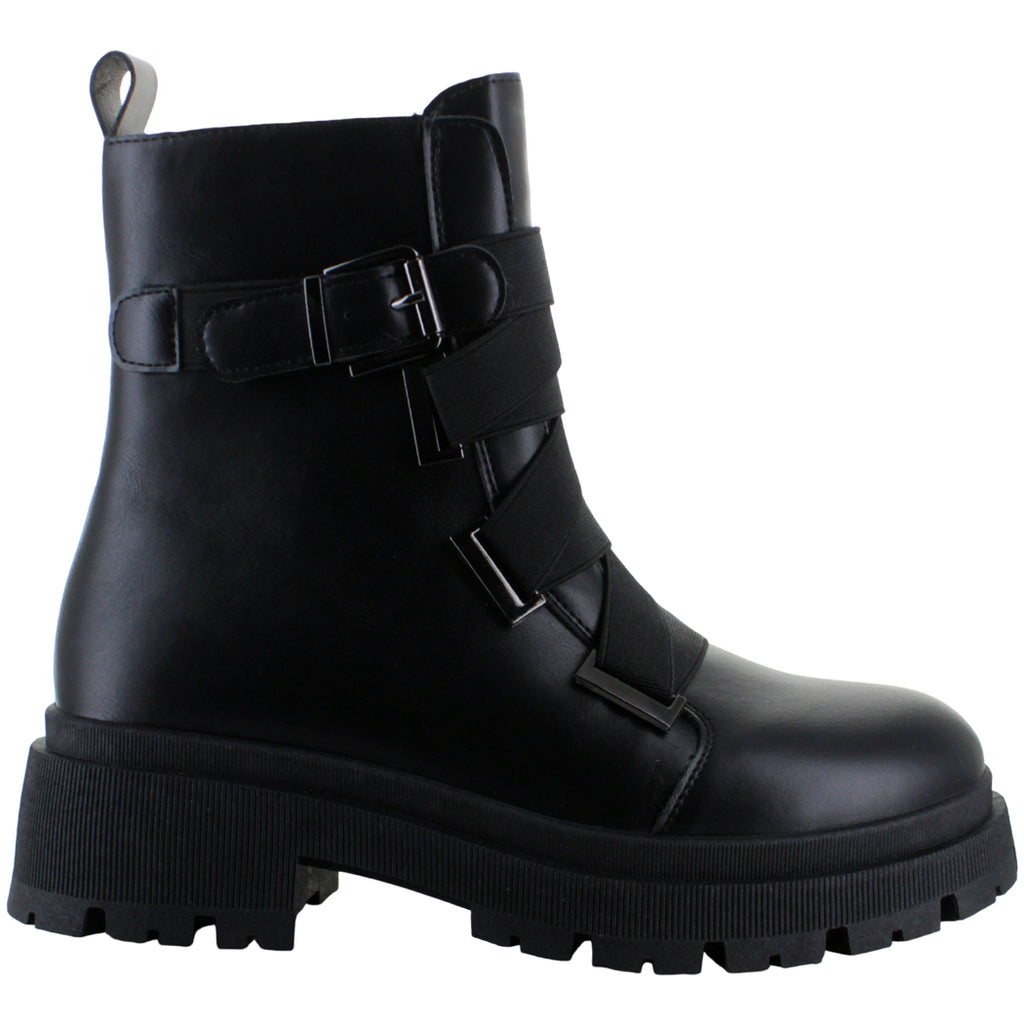 VIA URBANA BOTA MODA CASUAL RESORTES AJUSTABLE MUJER 91481