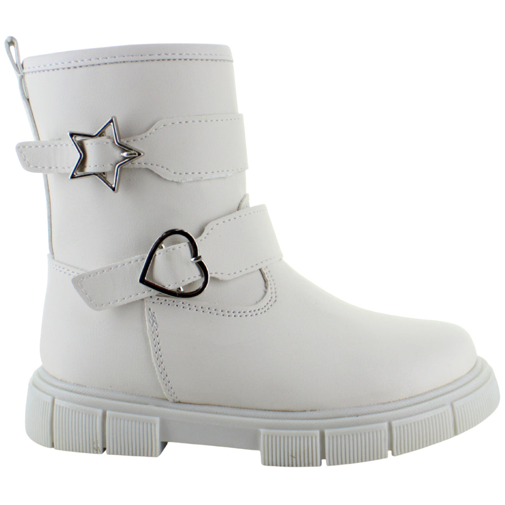 BAMBINO BOTA URBANA MODA CASUAL AJUSTE HEBILLAS NIÑAS 91547