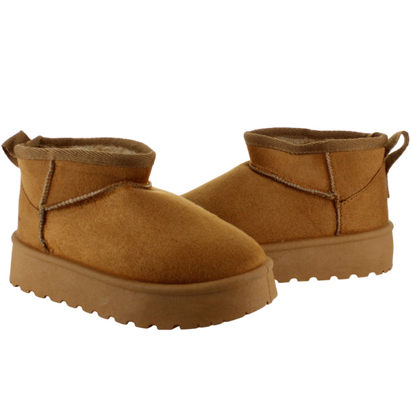 FUROR BOTIN AFELPADA FRIO INVIERNO CASUAL COMODA NIÑA 91595