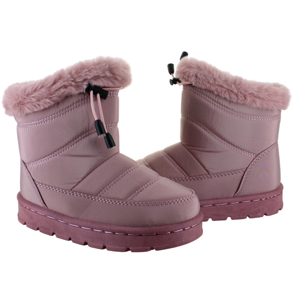 FUROR BOTA AFELPADA FRIO INVIERNO CASUAL COMODA NIÑA 91596