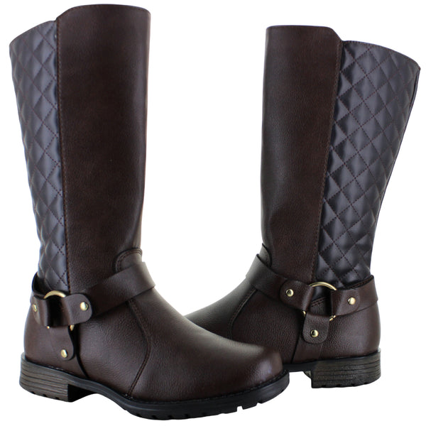 TROPICANA BOTA ALTA MODA CAMPERA AJUSTE CINTURON NIÑA 91604