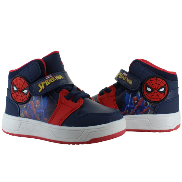 SPIDERMAN TENIS BOTA URBANA MODA CASUAL CONFORT NIÑO 91642