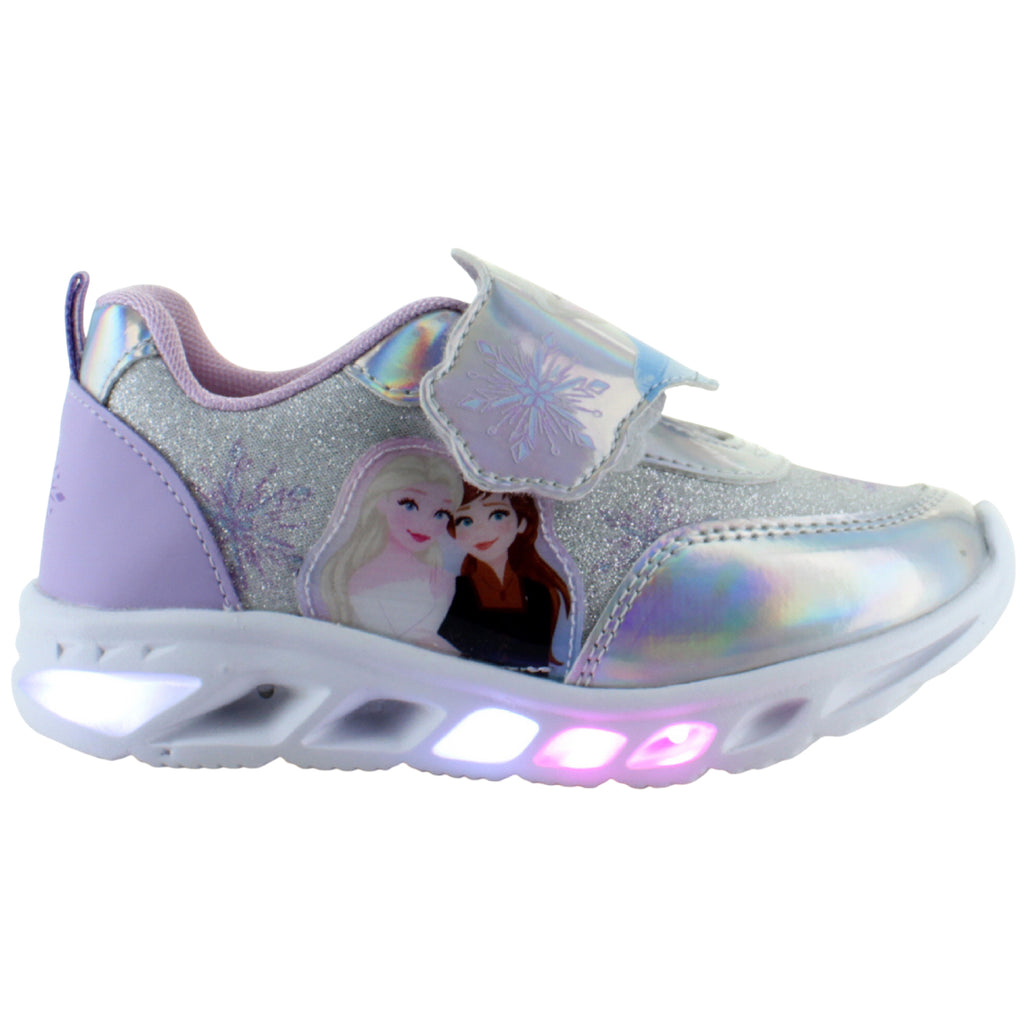 FROZEN TENIS SNEAKERS ANA ELSA LUZ CASUAL CONFORT NIÑA 91651