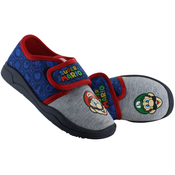 TROPICANA PANTUFLA ZAPATO MODA CASUAL MARIO BROS NIÑO 91652