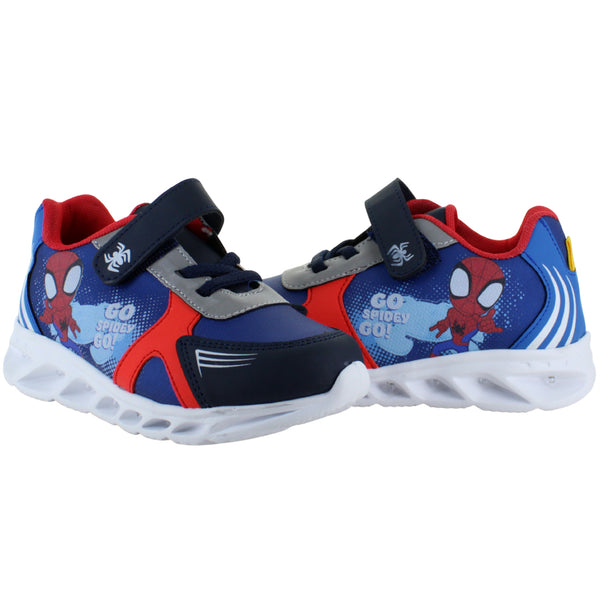 SPIDERMAN TENIS SNEAKERS URBANO LUCES LED CONFORT NIÑO 91653