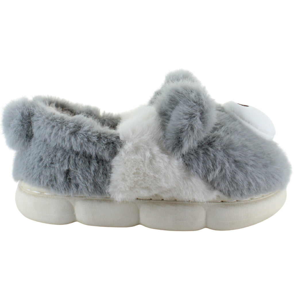 VIA URBANA PANTUFLA AFELPADA OSITO MODA INVIERNO NIÑOS 91813