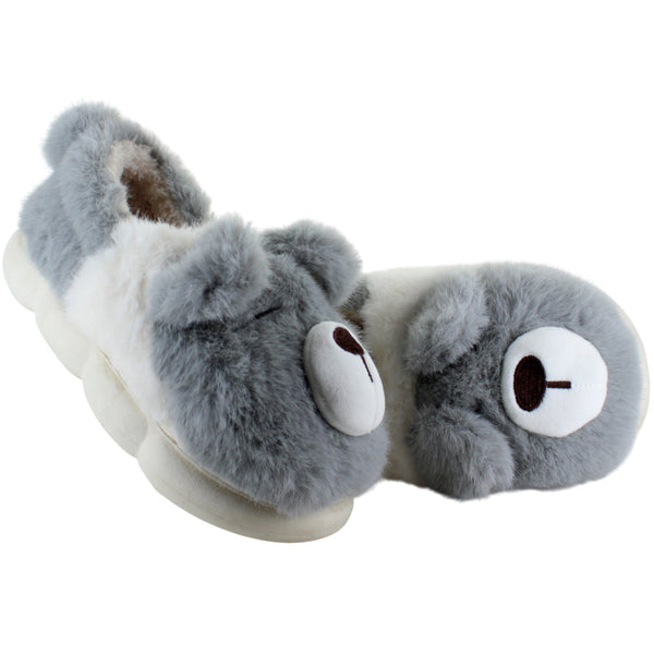 VIA URBANA PANTUFLA AFELPADA OSITO MODA INVIERNO NIÑOS 91813