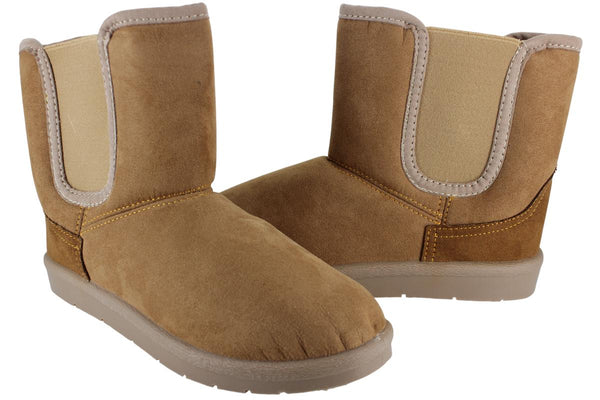 TZIRATE BOTA URBANA MODA AFELPADA FRIO INVIERNO MUJER 91833