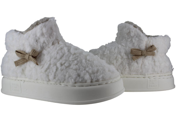 VIA URBANA PANTUFLA BOTA AFELPADA FRIO INVIERNO MUJER 91845
