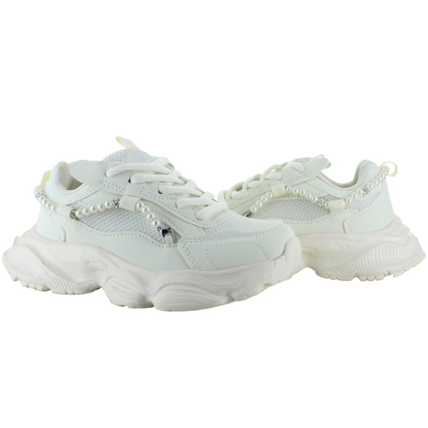 MISS PINK TENIS SNEAKERS PLATAFORMA CASUAL SPORT NIÑA 92351