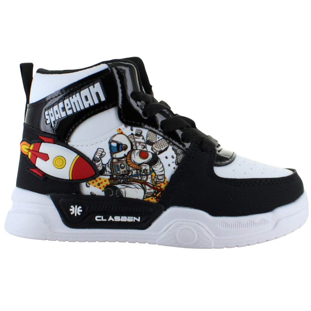 CLASBEN TENIS BOTA URBANA SPACE MAN MODA CONFORT NIÑO 92352