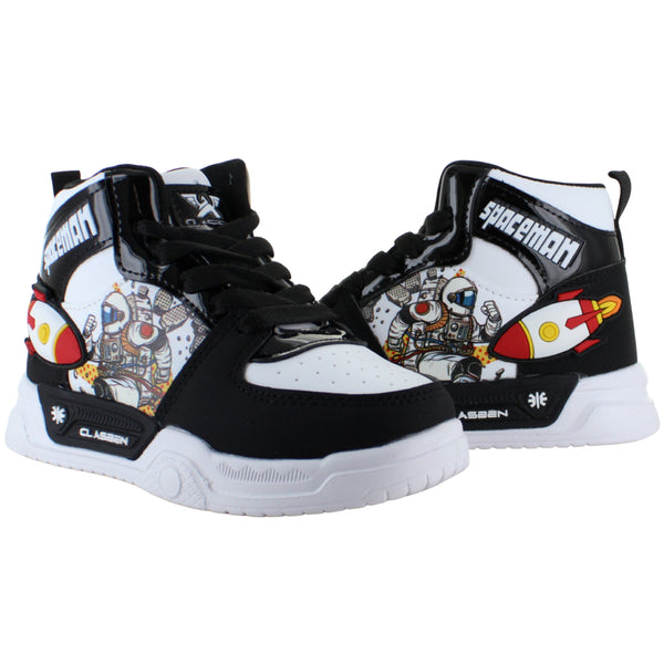CLASBEN TENIS BOTA URBANA SPACE MAN MODA CONFORT NIÑO 92352