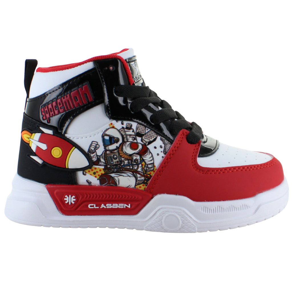 CLASBEN TENIS BOTA URBANA SPACE MAN MODA CONFORT NIÑO 92354