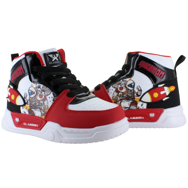 CLASBEN TENIS BOTA URBANA SPACE MAN MODA CONFORT NIÑO 92354