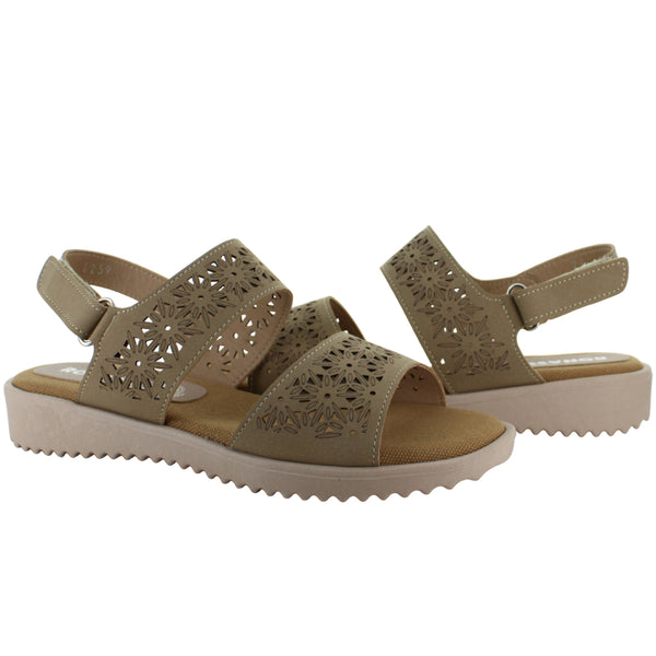 RONASSI SANDALIA CASUAL MODA AJUSTABLE CONTACTEL MUJER 92474