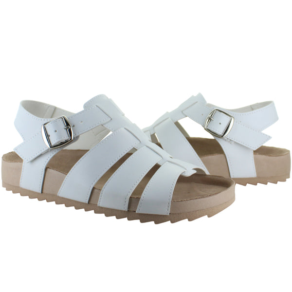 RONASSI SANDALIA HUARACHE CASUAL AJUSTE HEBILLA MUJER 92476