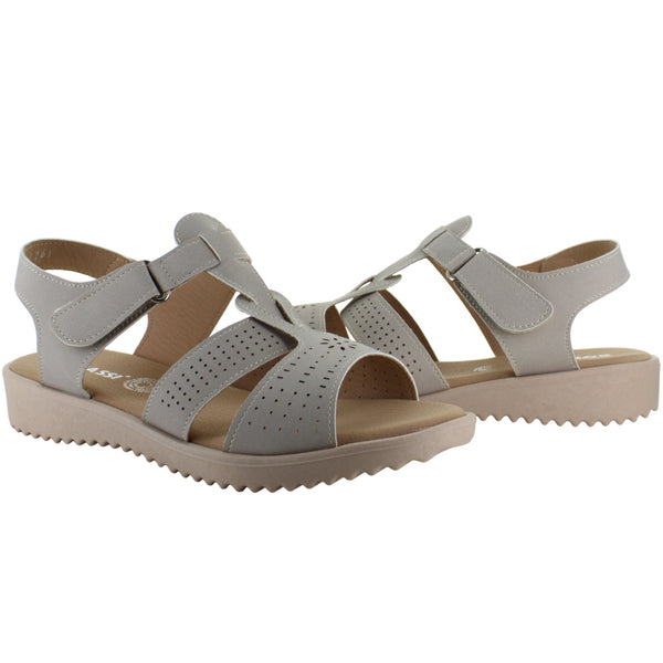RONASSI SANDALIA CASUAL MODA AJUSTABLE CONTACTEL MUJER 92510