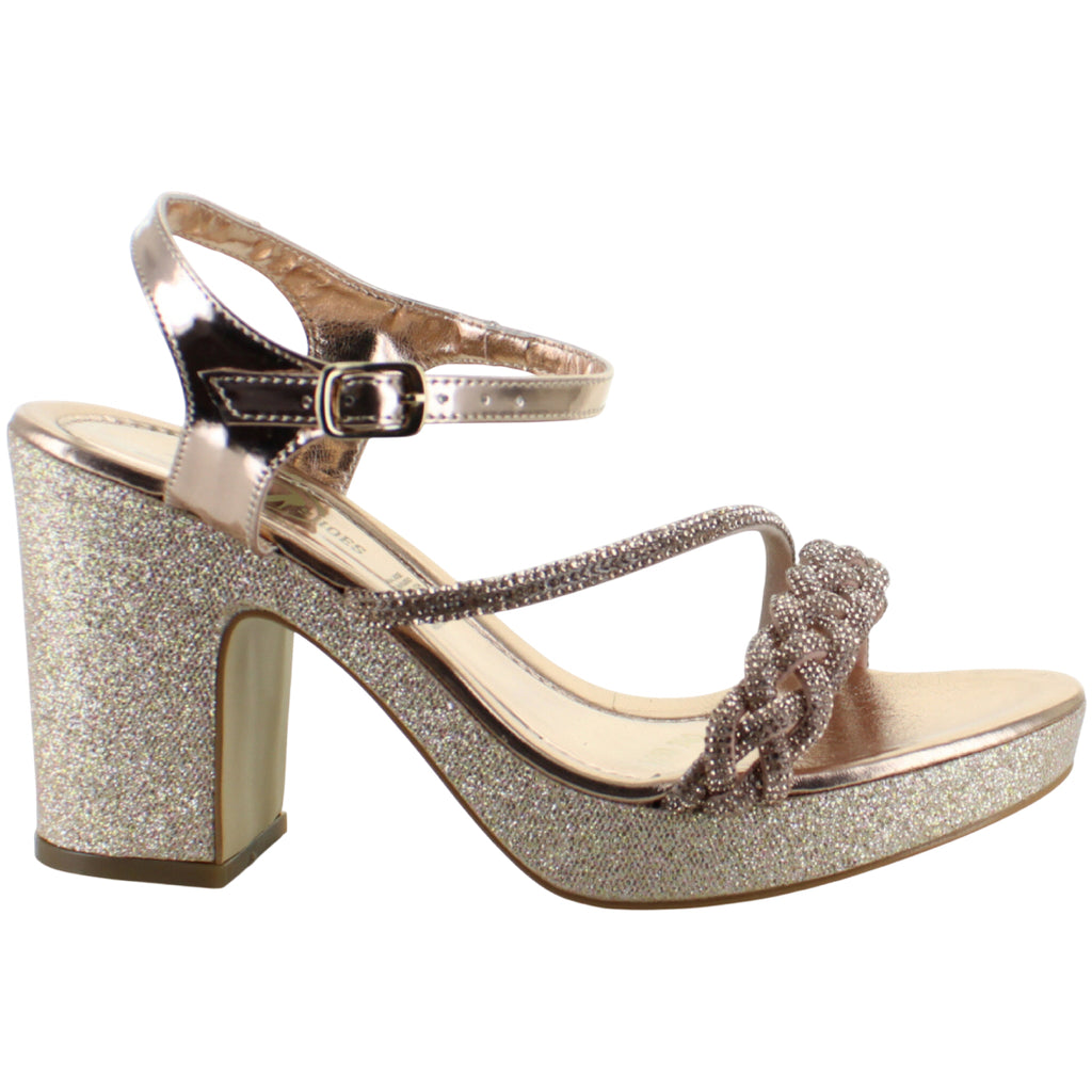 JOZA ZAPATILLA PLATAFORMA TACON MODA ELEGANTE MUJER 92524